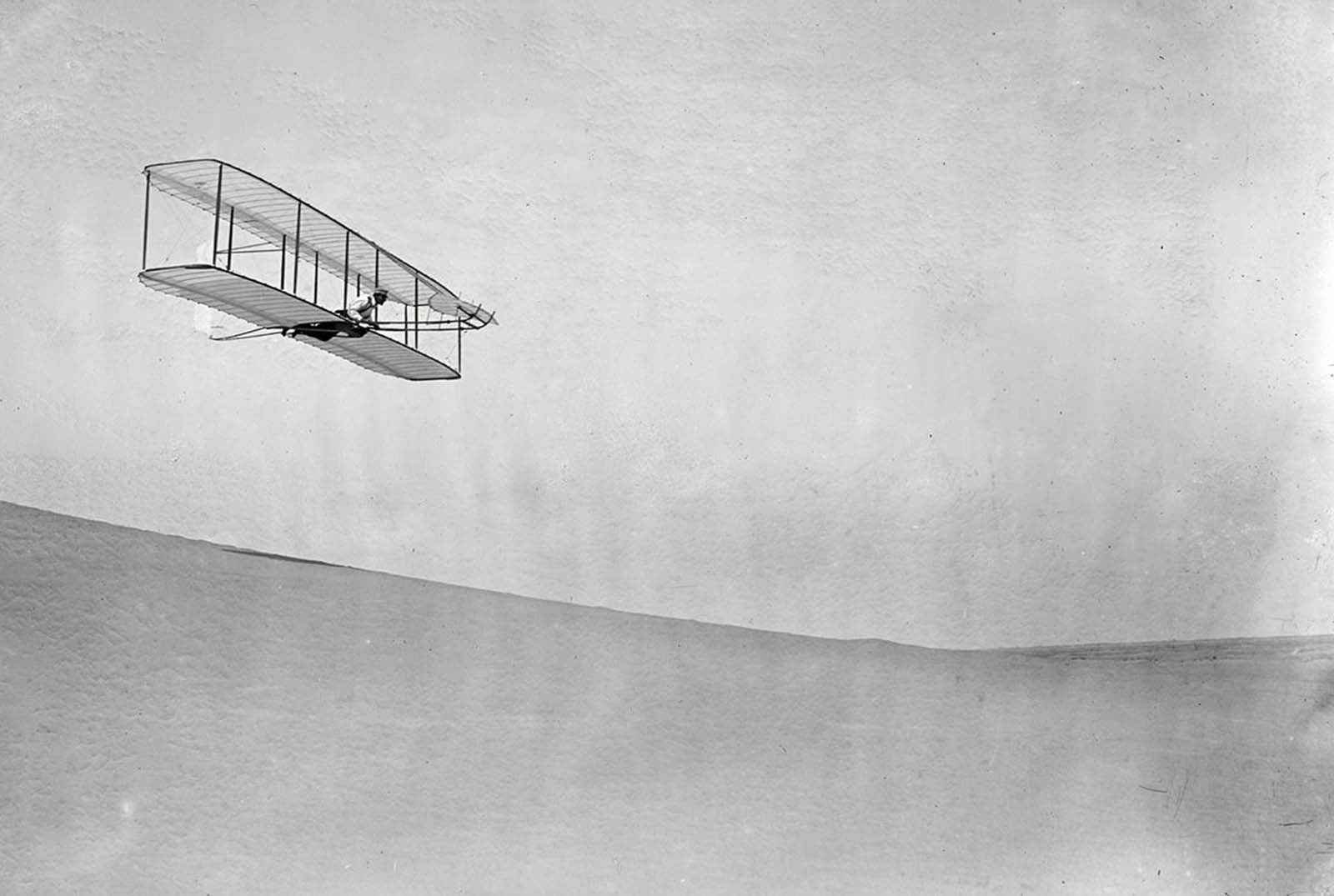 Wright brother's first flight